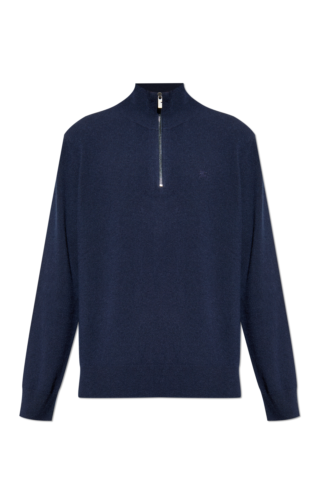 BURBERRY　Cashmere100%　Knit　M size Navy blue Cashmere sweater Burberry - Vitkac Italy